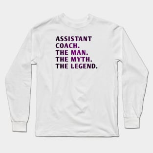 Assistant Coach Long Sleeve T-Shirt